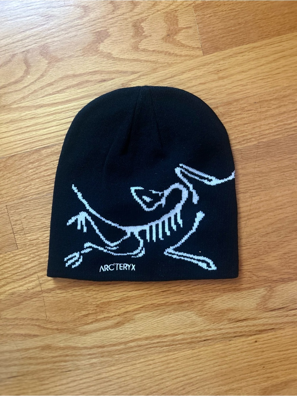Arctix Black Beanie with White Logo Graphic